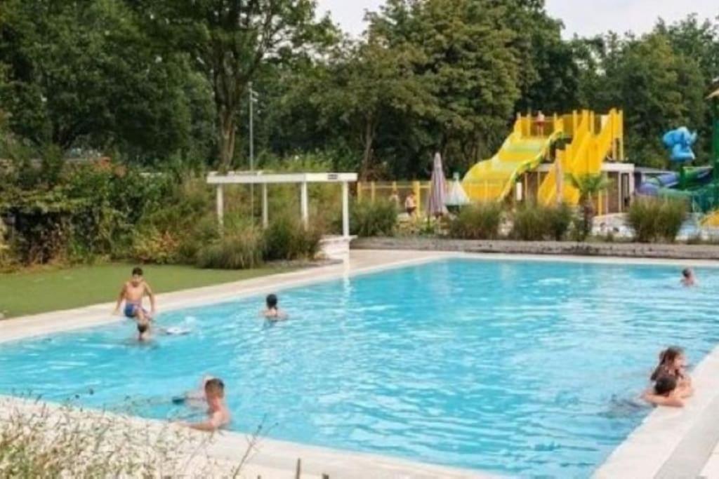 Camping De Pallegarste Chalet 119 Marienberg Buitenkant foto